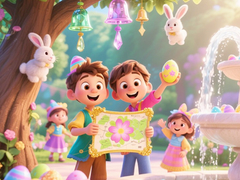 Гульня Find The Differences: Easter Egg Hunt