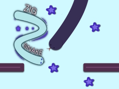 Гульня Zig Zag Snake