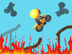 Гульня Moto Trials Rush