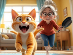 Гульня Bad Cat Simulator