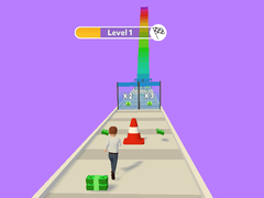 Гульня Money Stack Run 3D