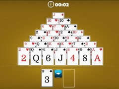 Гульня Pyramid Solitaire