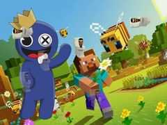 Гульня Rainbow Friends Minecraft Hidden Skibidi
