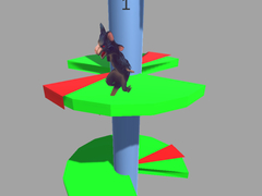Гульня Ratomilton Helix Jump