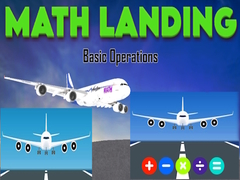 Гульня Math Landing Basic Operations