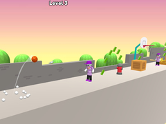 Гульня Bounce Dunk Basketball