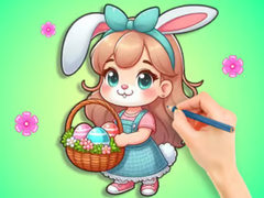 Гульня Coloring Book: Easter Eggs DIY