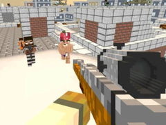 Гульня Noob Sniper 3D