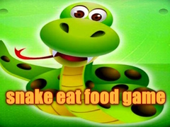 Гульня snake eat food game