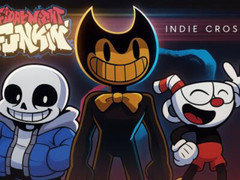 Гульня FNF vs Indie Cross