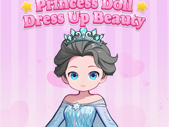 Гульня Princess Doll Dress Up Beauty