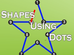 Гульня Shapes Using Dots