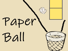 Гульня Paper Ball