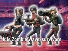 Гульня Idle Zombie Wave: survivors