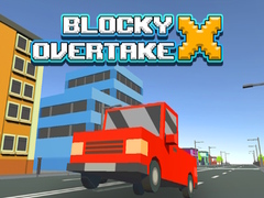Гульня Blocky Overtake X