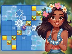 Гульня Block Puzzle Tropical Story