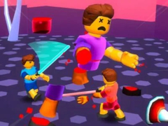 Гульня Hero Blocks Arena! Ragdoll Sword Fight