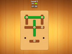 Гульня Wood Screw: Bolts Puzzle