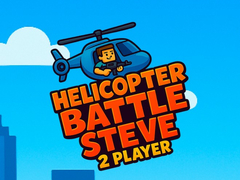 Гульня Helicopter Battle Steve 2 Player