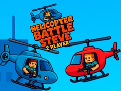 Гульня Helicopter Battle Steve 2 Player