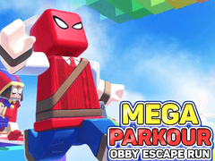 Гульня Mega Parkour: Obby Escape Run