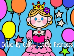 Гульня Color By Code: Little Princess