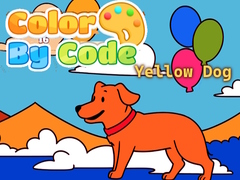 Гульня Color By Code: Yellow Dog