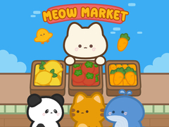 Гульня Meow Market