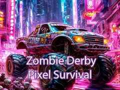 Гульня Zombie Derby Pixel Survival