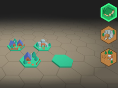 Гульня 3D Tile Based City Builder