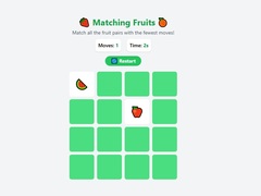 Гульня Matching Fruits
