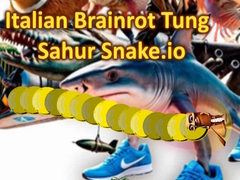 Гульня Italian Brainrot Tung Sahur Snake.io