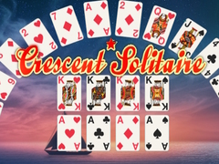 Гульня Crescent Solitaire
