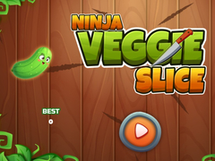 Гульня Ninja Veggie Slice