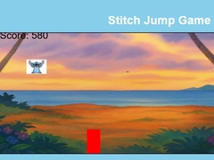 Гульня Stitch Jump Game