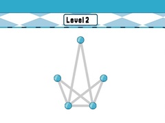 Гульня Line Connect - Touch Puzzle