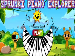 Гульня Sprunki Piano Explorer