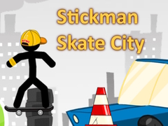Гульня Stickman Skate City