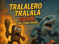 Гульня Tralalero Tralala escape Tung Tung Sahur