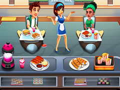 Гульня Cooking Cafe Food Chef