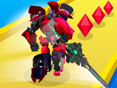 Гульня Robot Runner Fight