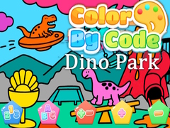 Гульня Color By Code Dino Park
