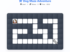 Гульня Dog Maze Adventure