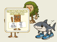 Гульня Tung Tung Sahur Coloring Book