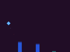 Гульня Geometry Dash Neon Rush