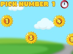 Гульня Pick The Number