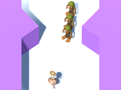 Гульня Ballerina Cappuccina Brainrot Shooter