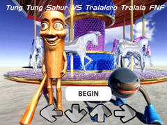 Гульня Tung Tung Sahur VS Tralalero Tralala FNF