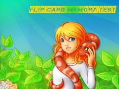 Гульня Flip Card Memory Test
