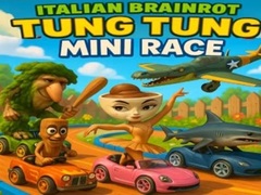 Гульня Italian Brainrot Tung Tung Mini Race